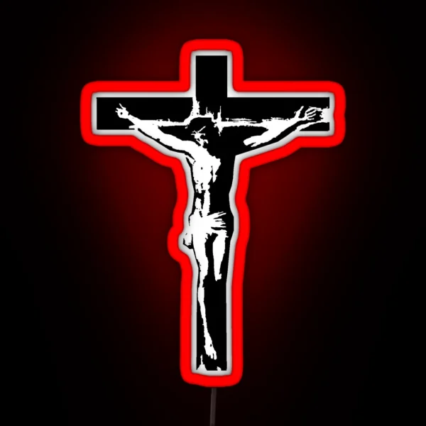 Crucifix RGB Neon Sign