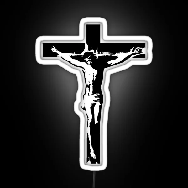 Crucifix RGB Neon Sign