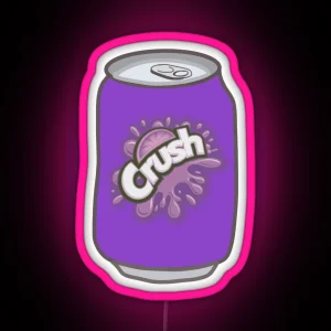 Crush Soda Grape RGB Neon Sign