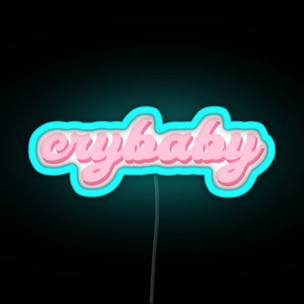 Crybaby Melanie Martinez RGB Neon Sign