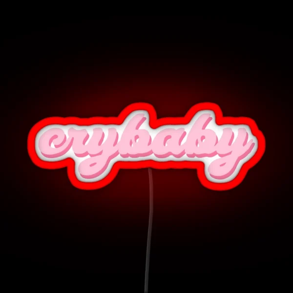 Crybaby Melanie Martinez RGB Neon Sign