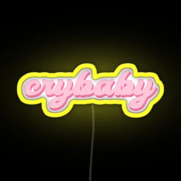 Crybaby Melanie Martinez RGB Neon Sign