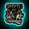 Vibrant RGB neon cryptid decor adds fun mythical creature ambiance