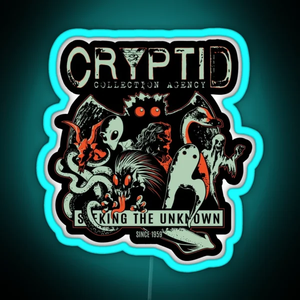 Cryptid Collections RGB Neon Sign