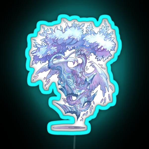 Crystal Bonsai RGB Neon Sign