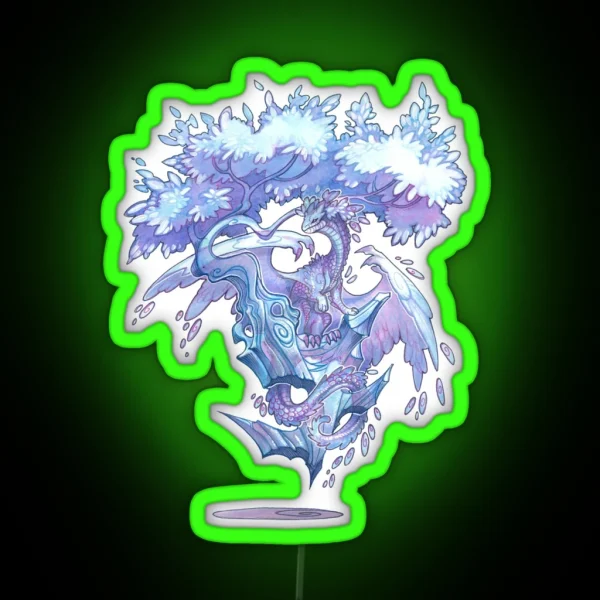 Crystal Bonsai RGB Neon Sign