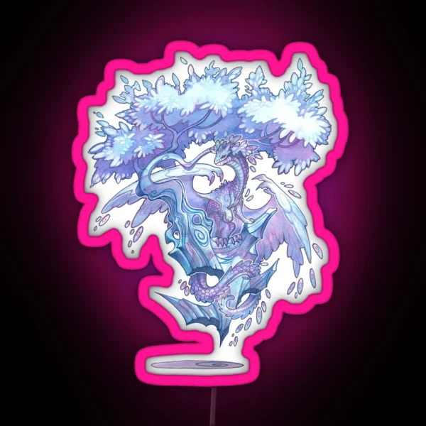 Crystal Bonsai RGB Neon Sign