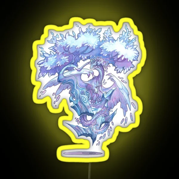 Crystal Bonsai RGB Neon Sign