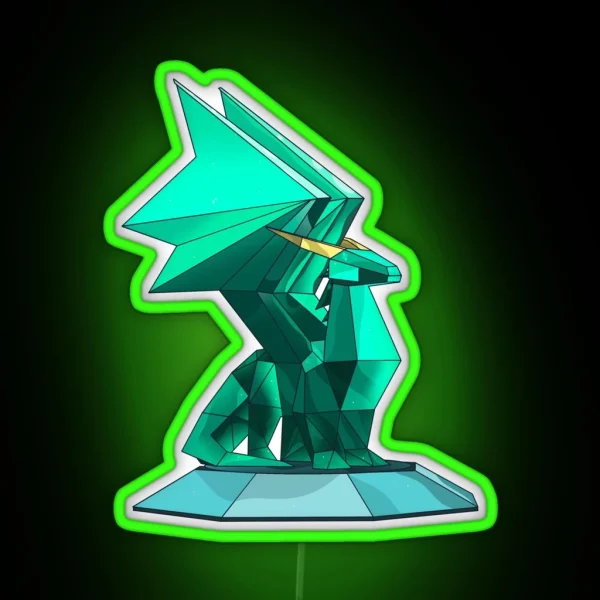 Crystal Dragon RGB Neon Sign