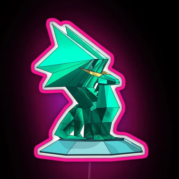 Crystal Dragon RGB Neon Sign