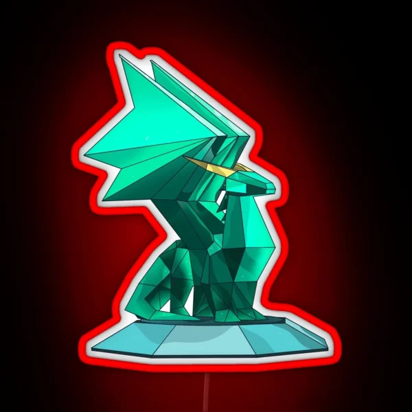Crystal Dragon RGB Neon Sign