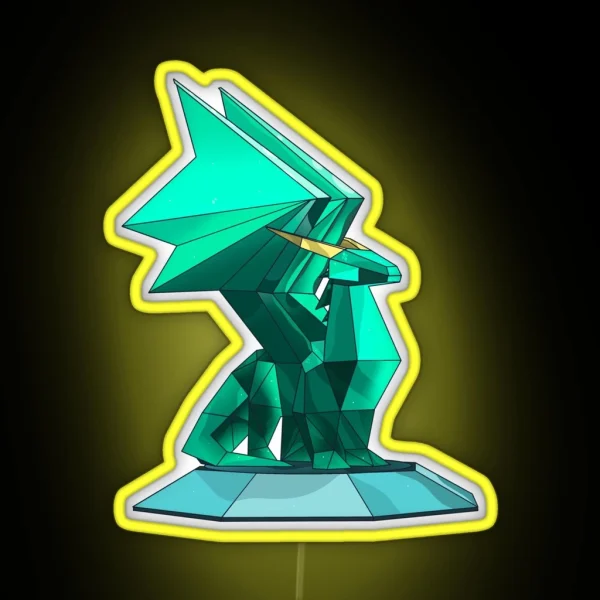 Crystal Dragon RGB Neon Sign