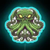 Brighten up your lair with vibrant Cthulhu-inspired LED color light