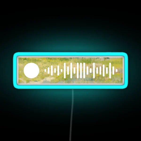 CTRL Album SZA Spotify Scan Code RGB Neon Sign