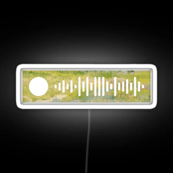 CTRL Album SZA Spotify Scan Code RGB Neon Sign