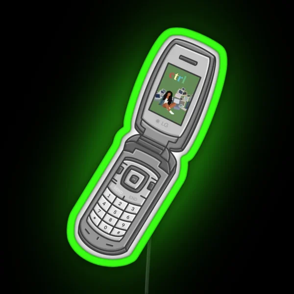 Ctrl Phone RGB Neon Sign