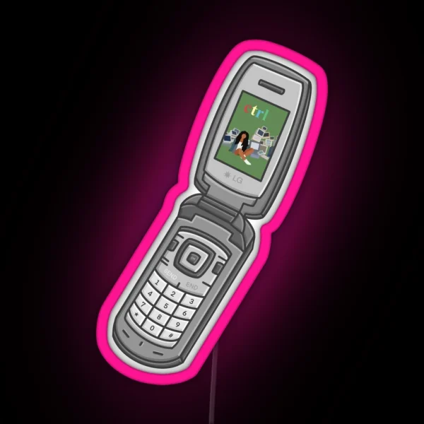 Ctrl Phone RGB Neon Sign