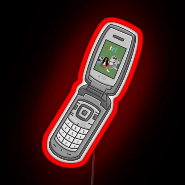 Ctrl Phone RGB Neon Sign