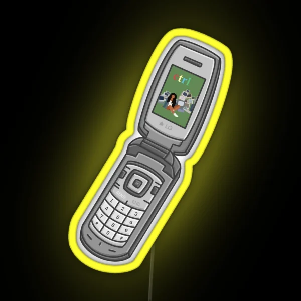 Ctrl Phone RGB Neon Sign