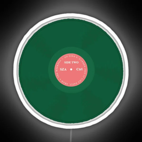 Ctrl Vinyl SZA Hand Drawn RGB Neon Sign