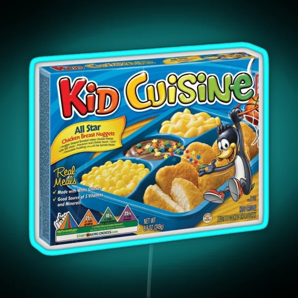 Cuisine Nostalgia Food RGB Neon Sign