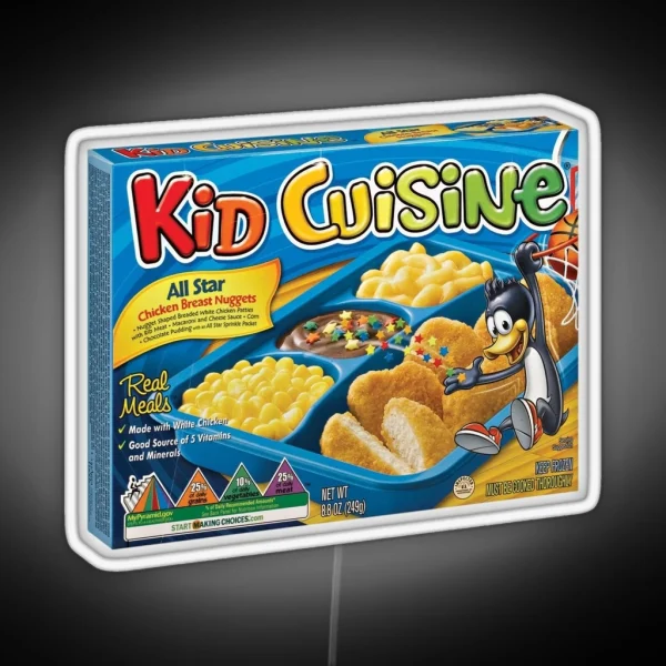 Cuisine Nostalgia Food RGB Neon Sign