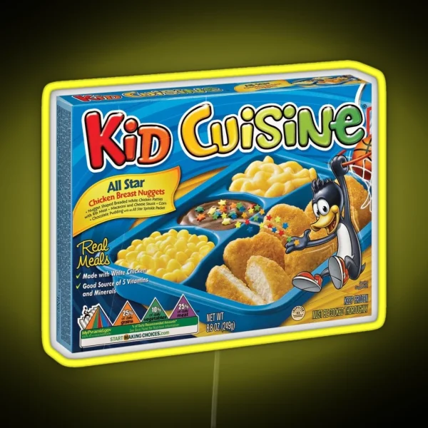 Cuisine Nostalgia Food RGB Neon Sign