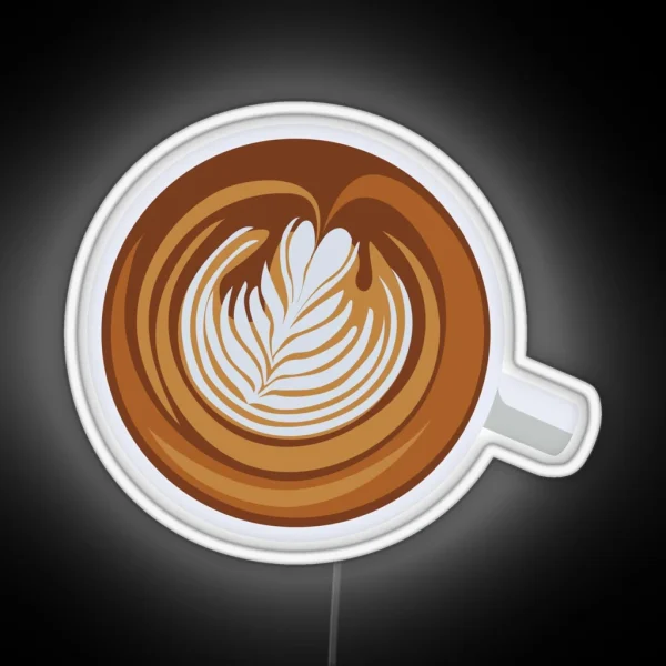 Cup A Cappuccino RGB Neon Sign