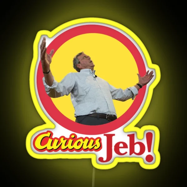 Curious Jeb RGB Neon Sign