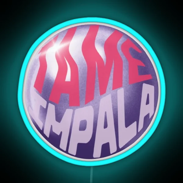Currents Ball Tame Impala RGB Neon Sign