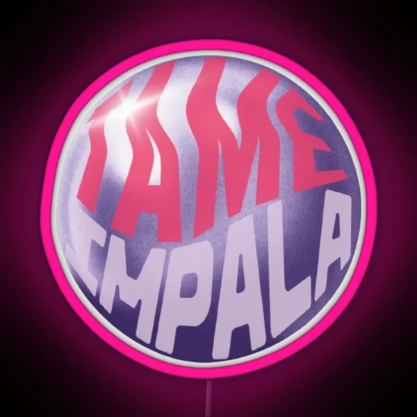 Currents Ball Tame Impala RGB Neon Sign