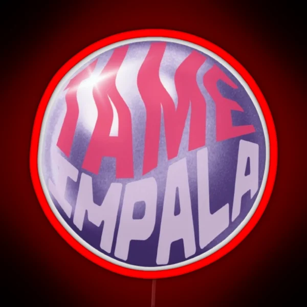 Currents Ball Tame Impala RGB Neon Sign