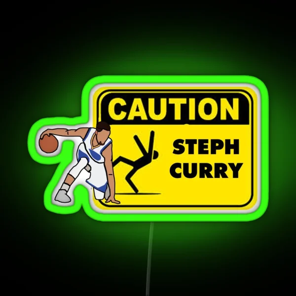 Curry Caution RGB Neon Sign