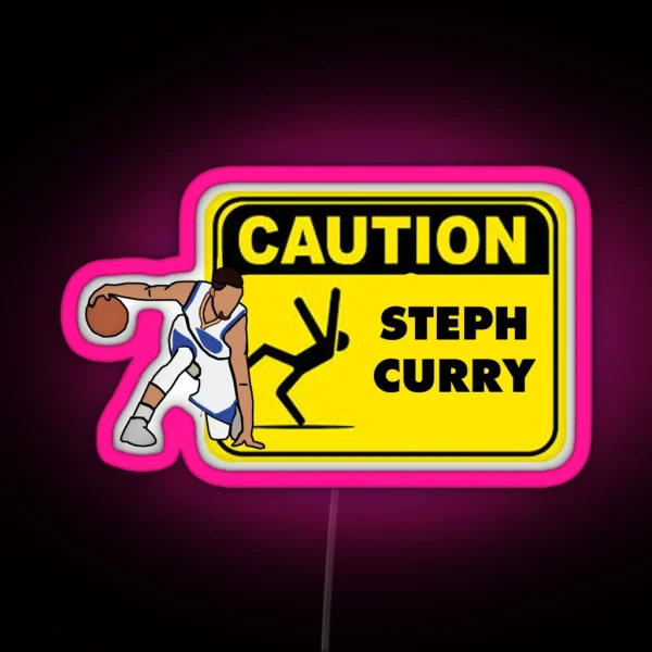 Curry Caution RGB Neon Sign