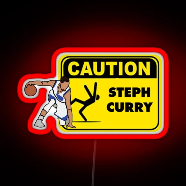 Curry Caution RGB Neon Sign