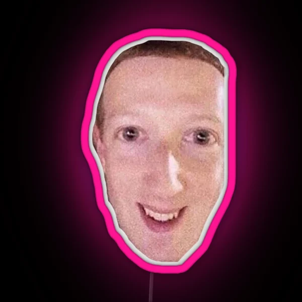 Cursed Zucc RGB Neon Sign
