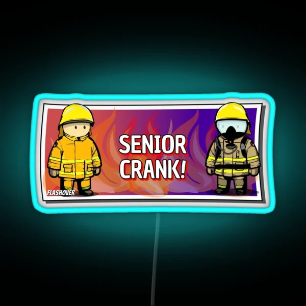 Custom Request Senior Crank RGB Neon Sign