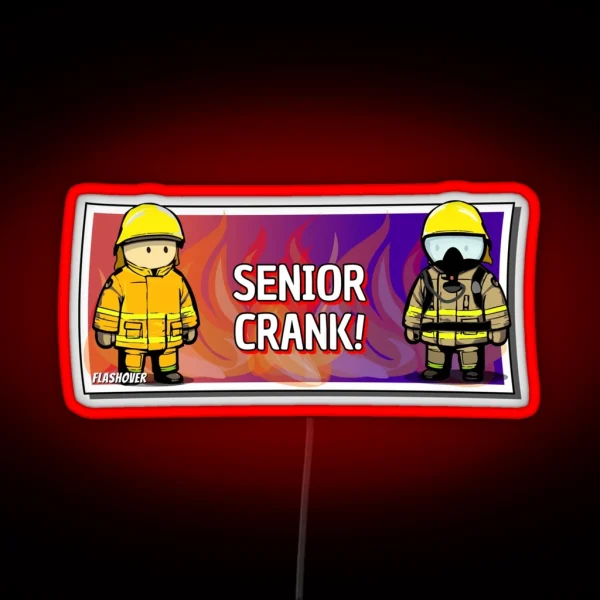 Custom Request Senior Crank RGB Neon Sign