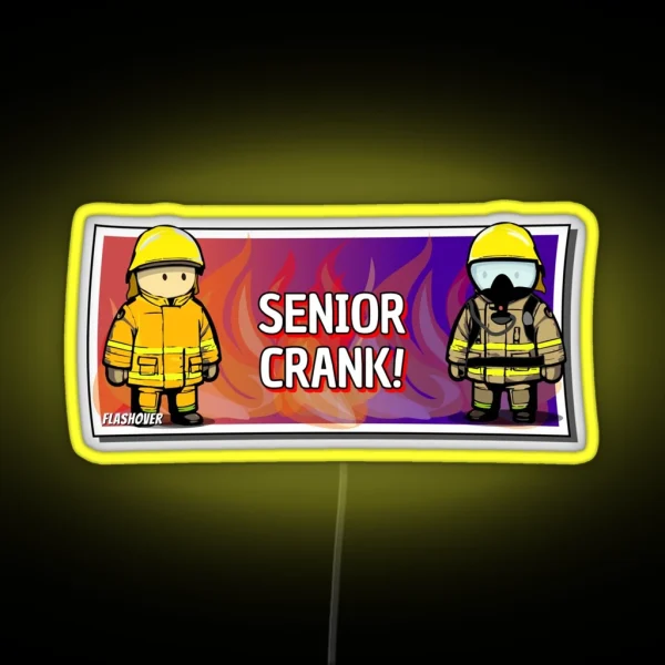 Custom Request Senior Crank RGB Neon Sign
