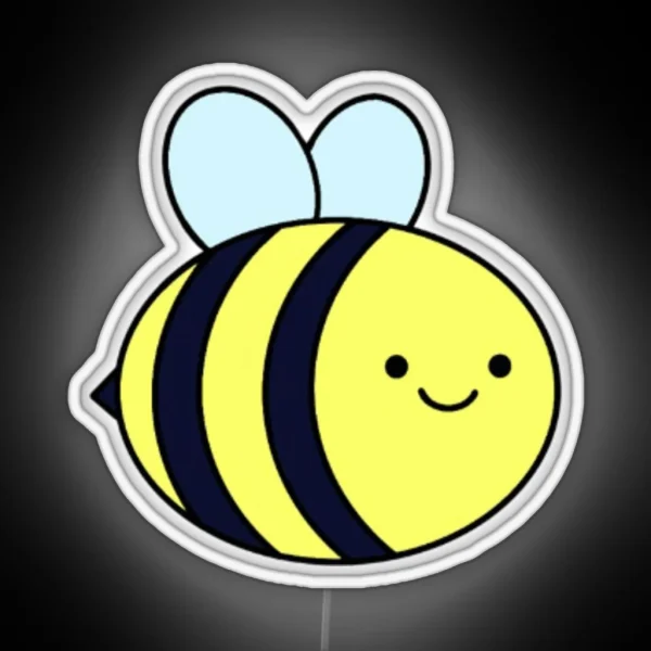 Cute Bee RGB Neon Sign