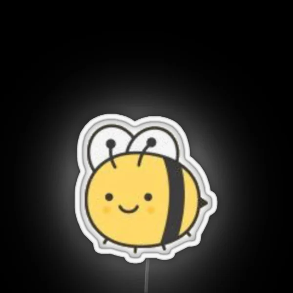 Cute Bee RGB Neon Sign