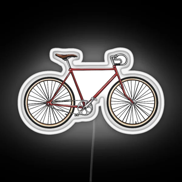 Cute Bike RGB Neon Sign