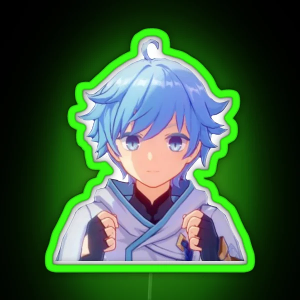 Cute Chongyun RGB Neon Sign