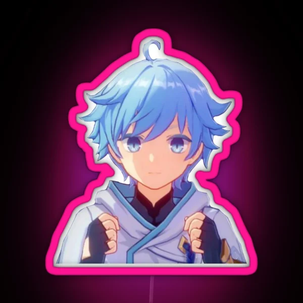Cute Chongyun RGB Neon Sign