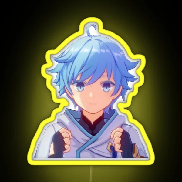 Cute Chongyun RGB Neon Sign