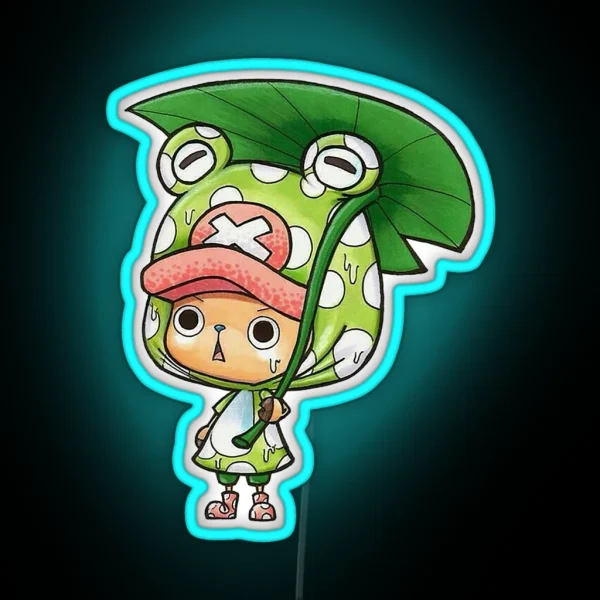 Cute Chopper OP RGB Neon Sign