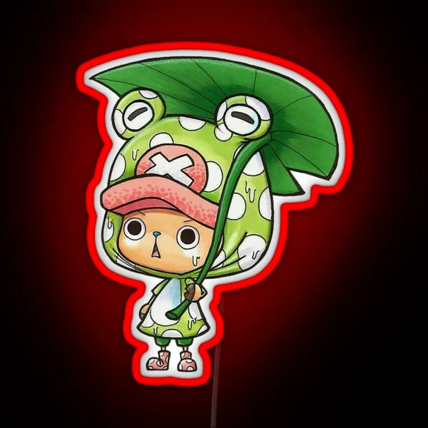 Cute Chopper OP RGB Neon Sign
