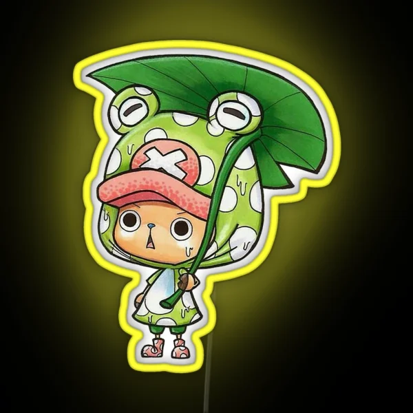 Cute Chopper OP RGB Neon Sign