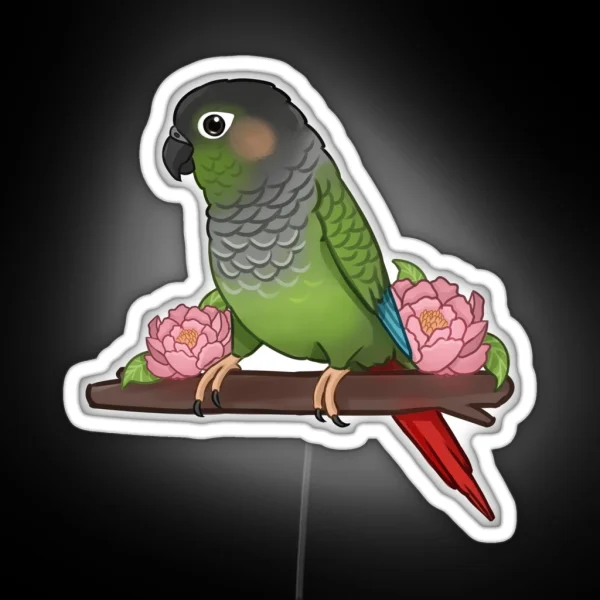 Cute Conure RGB Neon Sign