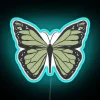Indie Chic Sage Green Butterfly Neon Wall Decoration Sign Accent Light